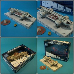 SPACE 1999 - SPAZIO 1999 - EAGLE Freighter DIE CAST DELUXE Ep. Breakaway! - Modello Assemblato Limited Episode Coll