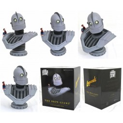 Dream Works/Warner Bros - The Iron Giant - Legendary Film The Iron Giant Bust - Limited Edition NR 0708 of 1000