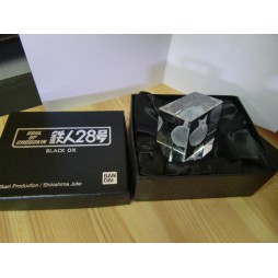 Soul of Chogokin GX-29 BLACK OX - Hologram Glass Cube - Esclusivo Tamashi