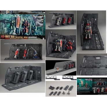 HG Universal Century - White Base Catapult Deck Renewal Edition by Megahouse 1/144