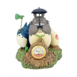 Il Mio Vicino Totoro - My Neighbour Totoro - Orologio Diorama da Tavolo - Dondoko Dance Totoro & Friends Table Clock Dio