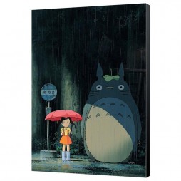 Il Mio Vicino Totoro - My Neighbour Totoro - Wood Panel cm. 35x50 Nuovo Blisterato - Quadro in Legno by Semic - Satsuki 