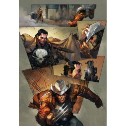 Marvel Comics - Poster - Dream Colours - Wolverine Vs. Punisher