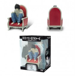 Death Note - SFC-06 Figure by Abystyle - L On Armchair- 15 cm