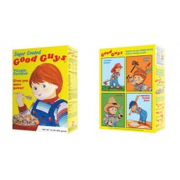 Chucky La Bambola Assassina - Child\'s Play 2 - 1:1 Lifesize Prop Replica - Good Guy Chucky Good Guys Cereal Box (Accesso