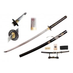 Kill Bill - Katana - Hattori Hanzo - 1/1 Scale - Prop Accurate Replica - Groom Katana Sword Signature Edition (107 cm)