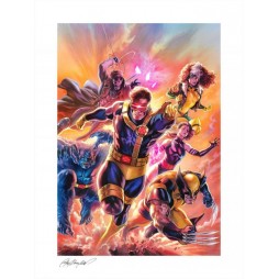 X-Men - Art Print 46x61 - Stampa By Sideshow - X-Men Children Of The Atom by Felipe Massafera