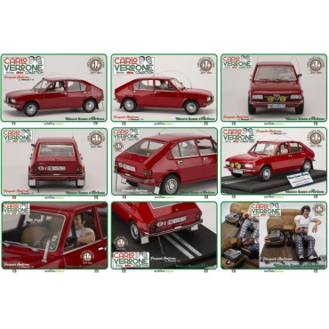 Bianco Rosso e Verdone - Carlo Verdone Collection - 1/18 scale Prop Replica - Furio Zoccano su Fiat 131 Mirafiori Panora