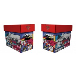 DC Comics - Superman The Man Of Steel Collector\'s Box - Box per Fumetti 40x21x30 cm