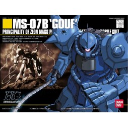 HG Universal Century 009 - HGUC - MS-07B \'GOUFF\' Principality Of Zeon Mass Produced Land Combat Mobile Suit 1/144