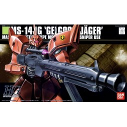 HG Universal Century 045 - HGUC - MS-14Jg 'Gelgoog Jäger' Mass Production Type Mobile Suit for Sniper Use 1/144