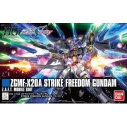 HG Cosmic Era 201 - Gundam Destiny Z.G.M.F.-X20A Strike Freedom Gundam Z.A.F.T. Mobile Suit 1/144