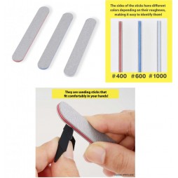 PLASTIC Modelling MODEL SANDING Stick SET - Bandai - Plastic Kit