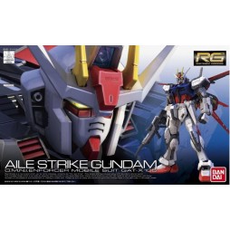 RG Real Grade - 03 GAT-X105+AQM/E-X01 Aile Strike Gundam  O.M.N.I Enforcer Mobile Suit GAT-X105 1/144