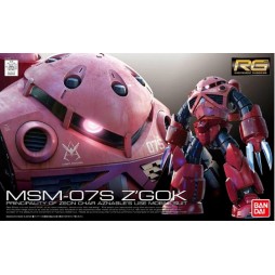 RG Real Grade - 16 MSM-07S Z\'Gok Principality Of Zeon Char Aznable\'s Use Mobile Suit Type 1/144