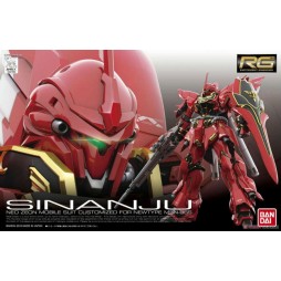 RG Real Grade - 22 Neo Zeon Mobile Suit Customized For NEW TYPE MSN-06S SINANJU Mobile Suit 1/144