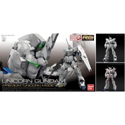 RG Real Grade - 25 25 RX-0 Unicorn Gundam Full Psyco-Frame Prototype Mobile Suit - Limited Edition Premium Unicorn Mode 