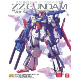 MG Master Grade 198 - Ver.KA - MSZ-01 ZZ Gundam Proto Type Transformable Mobile Suit U.C.0088 (A.E.U.G.) 1/100