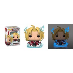 POP! Animation 1176 FULLMETAL ALCHEMIST Brotherhood Edward Elric  Chase Exclusive Glows In The Dark Limited Edition Viny