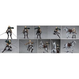 Figma - P.N. 446 - Attack On Titan - Shingeki No Kyogin - Erwin Smith 15 cm Masaki Apsy Action Figure