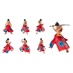 MegaHouse - Variable Action Heroes - One Piece - Luffytaro Wano Kuni Monkey D Luffy (Rufy) - Action Figure