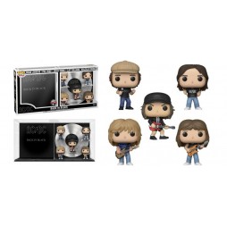 POP! Albums 17 Ac/Dc Back In Black With Case Special Limited Edition 5-Pack Vinyl Figure