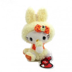 Hello Kitty Plush - Hello Kitty Rabbit GIALLA - Peluche 24 cm