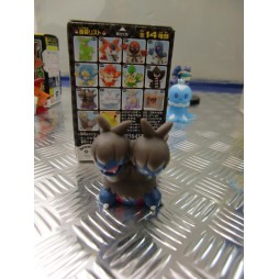 Pokemon - Kids BW Finger Puppets Sofubi Vinyl Figure Set - 623 Zweilous - Loose