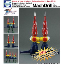 Dynamite Action! Op No. 05 - Kotetsushin Jeeg Mach Drill Limited 150 Pcs