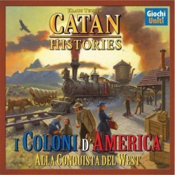 I Coloni D\'america - Alla Conquista Del West - Catan Historis - Giochi Uniti