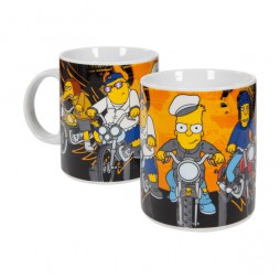 The Simpsons - I Simpson - Tazza - Mug Cup - Bart's Moto Gang
