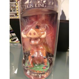Walt Disney - The Lion King - Pumbaa - Bobble Head - Collector\'s Hand Painted - Dipinto A Mano