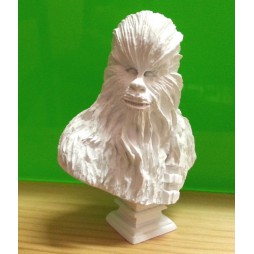 Star Wars - Takara Tomy A.R.T.S. YUJIN - Polystone Mini Bust Statue Figure - SR Gashapon SET - Chewbacca