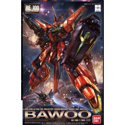 Gundam RE/100 006 - NEO-ZEON ATTACK USE PROTOTYPE TRAMSFORMABLE MOBILE SUIT A.M.X.-107 BAWOO 1/100
