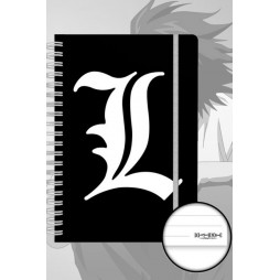 Death Note - L - A5 Notebook