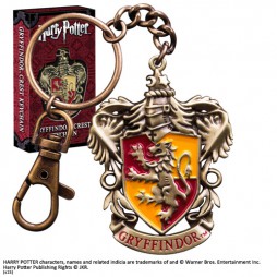 Harry Potter - Keychain - Griffondoro Crest -  Portachiavi Keychain 3D Metallo