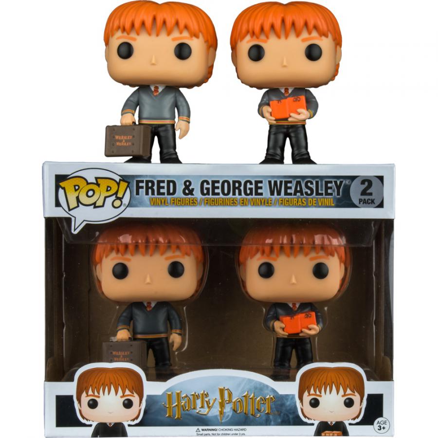 42843 Funko- Pop Figura in Vinile Harry Potter-George Weasley Yule Multicolore Collezione