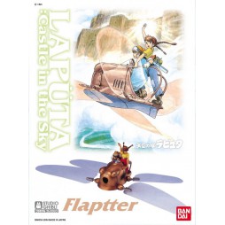 Studio Ghibli - Tenku no shiro Rapyuta - Laputa: Castle In The Sky - Plastic Kit -  Flaptter (Faraputer) 1/20