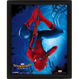 Poster 3D Lenticolare - Marvel Comics - Spider-Man Homecoming - Poster - Opside Down Spider-Man