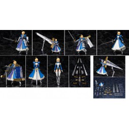Bandai - Tamashi A.G.P. Armored Girls Project- Fate/Stay Night - Saber/Altria Pendragon & Variable Excalibur - Action Fi