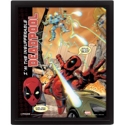 Poster 3D Lenticolare - Marvel Comics - Deadpool - Poster - Deadpool Cover