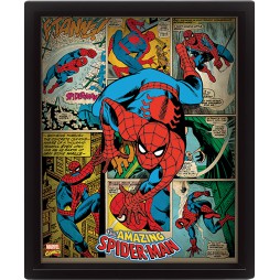 Poster 3D Lenticolare - Marvel Comics - Spider-Man - Poster - Classic Spider-Man Cover