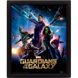 Poster 3D Lenticolare - Star Wars - Guardians Of The Galaxy - Poster - Guardians Of The Galaxy Movie Poster