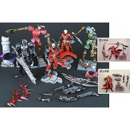 Devil May Cry Trading figure - Kaiyodo K-T Figure Collection - Complete Set Of 5 Figures In Original Box
