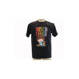 Family Guy - I Griffin - Stewie Disco Fever Black - T-shirt LARGE