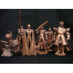 Berserk - Art of War Mini Serie Figure Set Vol.3 - Bronze Color Ver. - Complete Figures Set of 6 Bronze Color Ver.