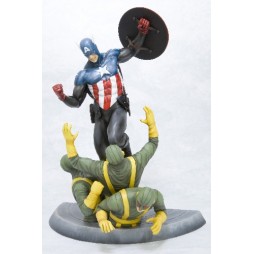 Capitan America - Kotobukiya Fine Arts Statue - Captain america Chased