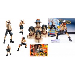 MegaHouse - Variable Action Heroes DX - One Piece - 1/8 scale - Portgas D Ace - Action Figure